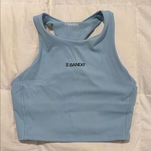 Bandit Light Blue Race Crop